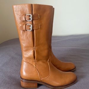 Kenneth Cole Gentle Souls leather boots size 7M, never worn.